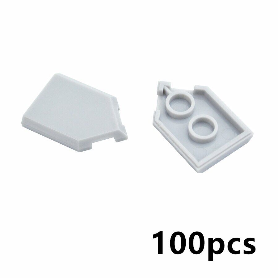 100pcs 2x3 Tile 22385 Pentagonal Panel 3068 Puzzle Building Blocks Brick Toy DIY - Minifigure - - The Drift Art Co.