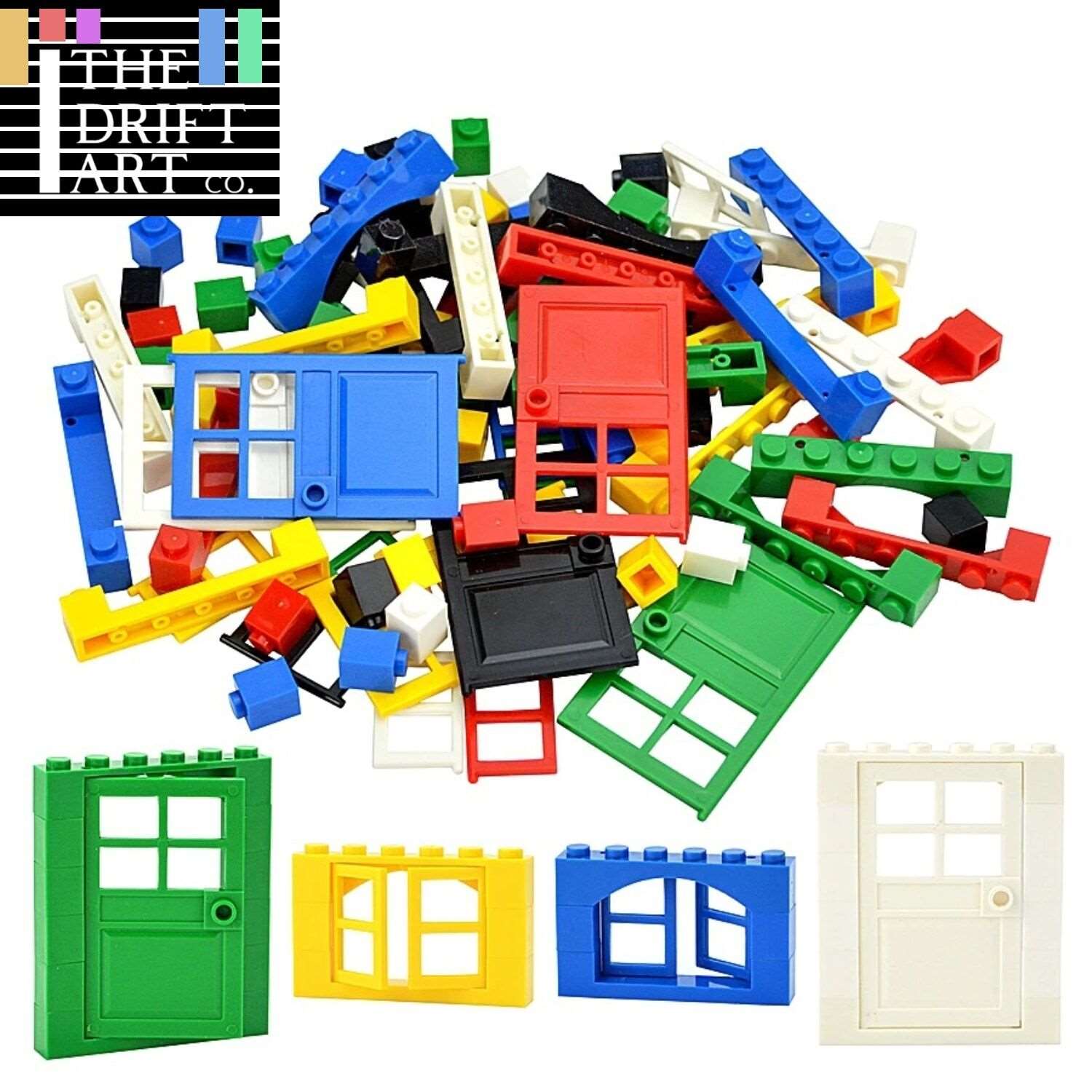 102pcs City Door Window Furniture House Building Blocks Bricks For LEGO Sets DIY - Minifigure - - The Drift Art Co.