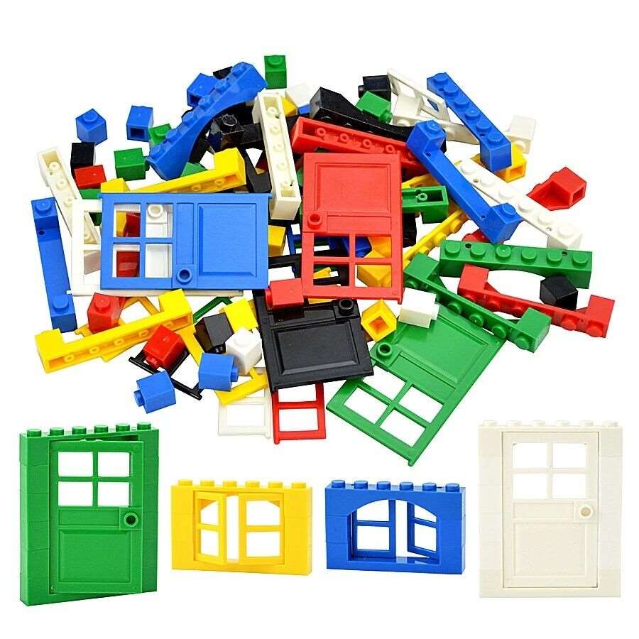 102pcs City Door Window Furniture House Building Blocks Bricks For LEGO Sets DIY - - The Drift Art Co.#variant_sku#