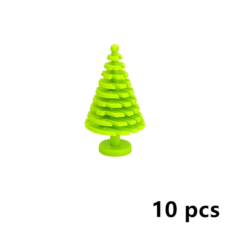 10pcs City Parts for Lego Kits Bush Trees Grass bricks Building Blocks Sets DIY - - The Drift Art Co.