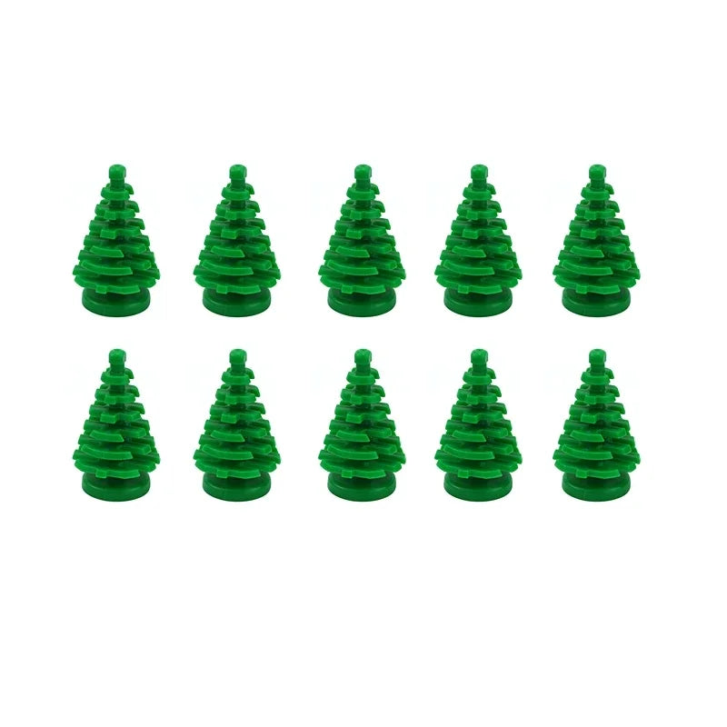 10pcs City Parts for Lego Kits Bush Trees Grass bricks Building Blocks Sets DIY - - The Drift Art Co.