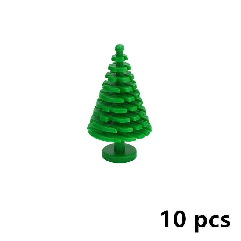 10pcs City Parts for Lego Kits Bush Trees Grass bricks Building Blocks Sets DIY - - The Drift Art Co.
