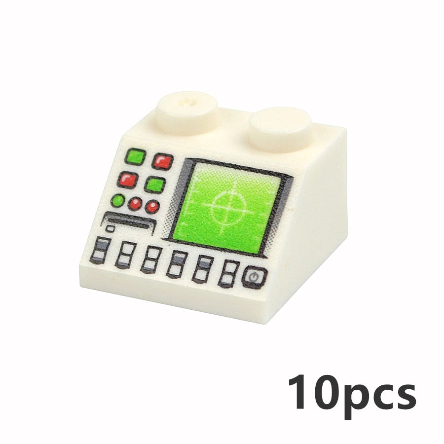 10pcs Meter Dash Board Control Center 85984 for Lego Building Blocks Sets DIY - - The Drift Art Co.