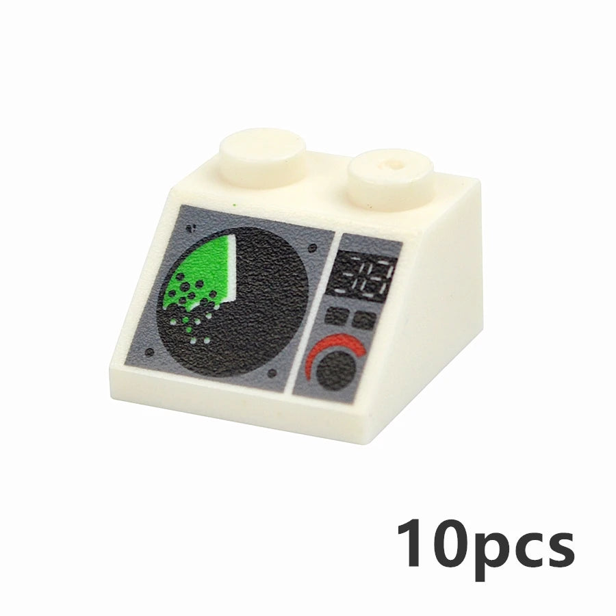 10pcs Meter Dash Board Control Center 85984 for Lego Building Blocks Sets DIY - - The Drift Art Co.