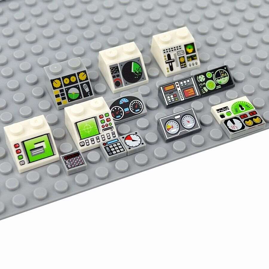 10pcs Meter Dash Board Control Center 85984 for Lego Building Blocks Sets DIY - - The Drift Art Co.