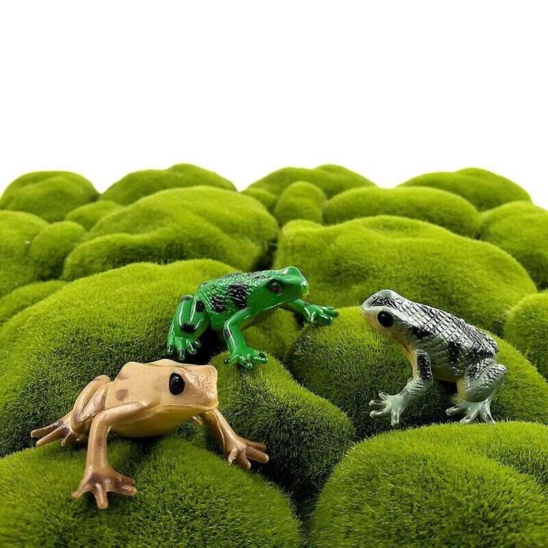 12pcs Frog grasshopper insect snake lizard Animal Miniature Art Toy Figure Doll - - The Drift Art Co.