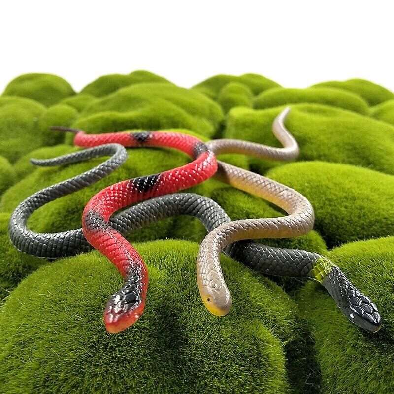 12pcs Frog grasshopper insect snake lizard Animal Miniature Art Toy Figure Doll - - The Drift Art Co.