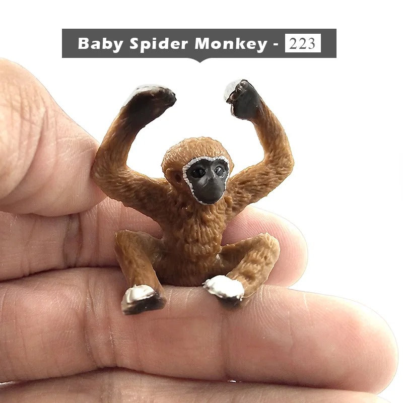 1pc Alpaca Warthog Sheep Deer Fox Monkey Animal Miniature Art Toy Figure Doll - - The Drift Art Co.