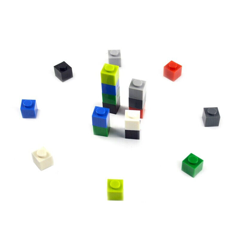 200pcs 1x1 Dots 3005 Educational Building Block Bricks Toy DIY - 18 Colors - - The Drift Art Co.