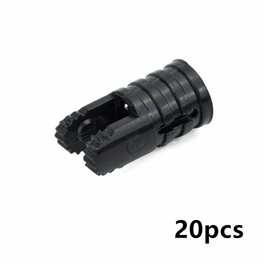 20pcs Hinge 1x2 Axle Hole Teeth Cylinder 30552 30383 Building Block Bricks Toy - - The Drift Art Co.