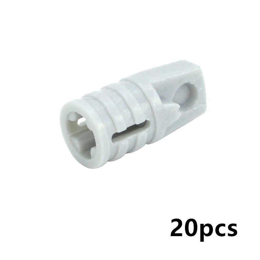20pcs Hinge 1x2 Axle Hole Teeth Cylinder 30552 30383 Building Block Bricks Toy - - The Drift Art Co.