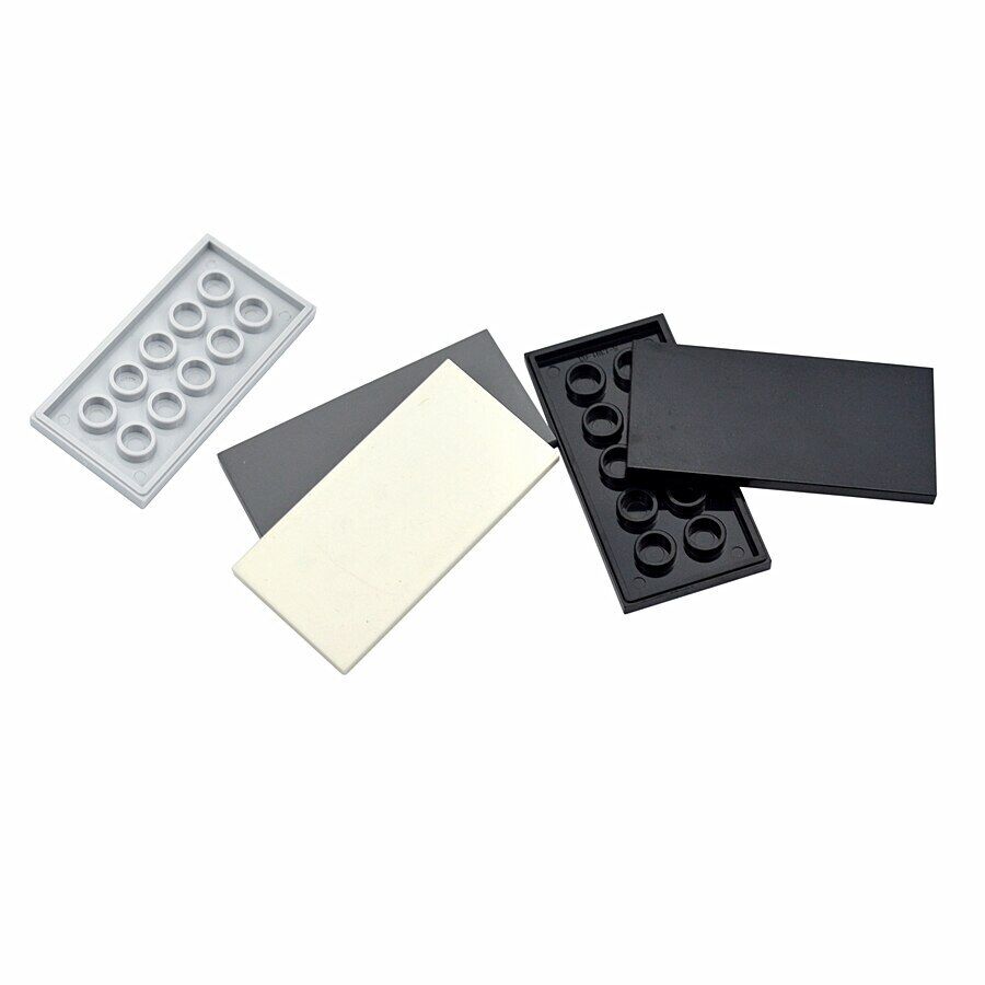 20pcs Smooth Thin Flat Tile 3x6 69729 Building Block Brick Toy DIY - Many colors - Minifigure - - The Drift Art Co.