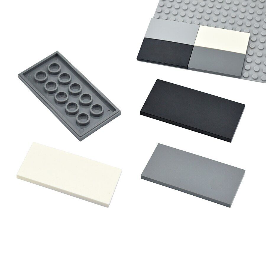 20pcs Smooth Thin Flat Tile 3x6 69729 Building Block Brick Toy DIY - Many colors - - The Drift Art Co.