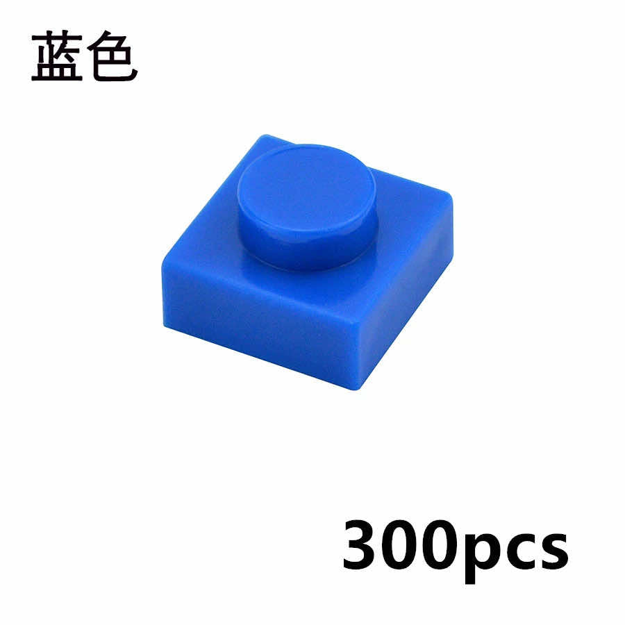 300pcs Thin 1x1 Dots 3024 DIY for Lego Kits Wall bricks Building Blocks Set - Bricks & Blocks - - The Drift Art Co.