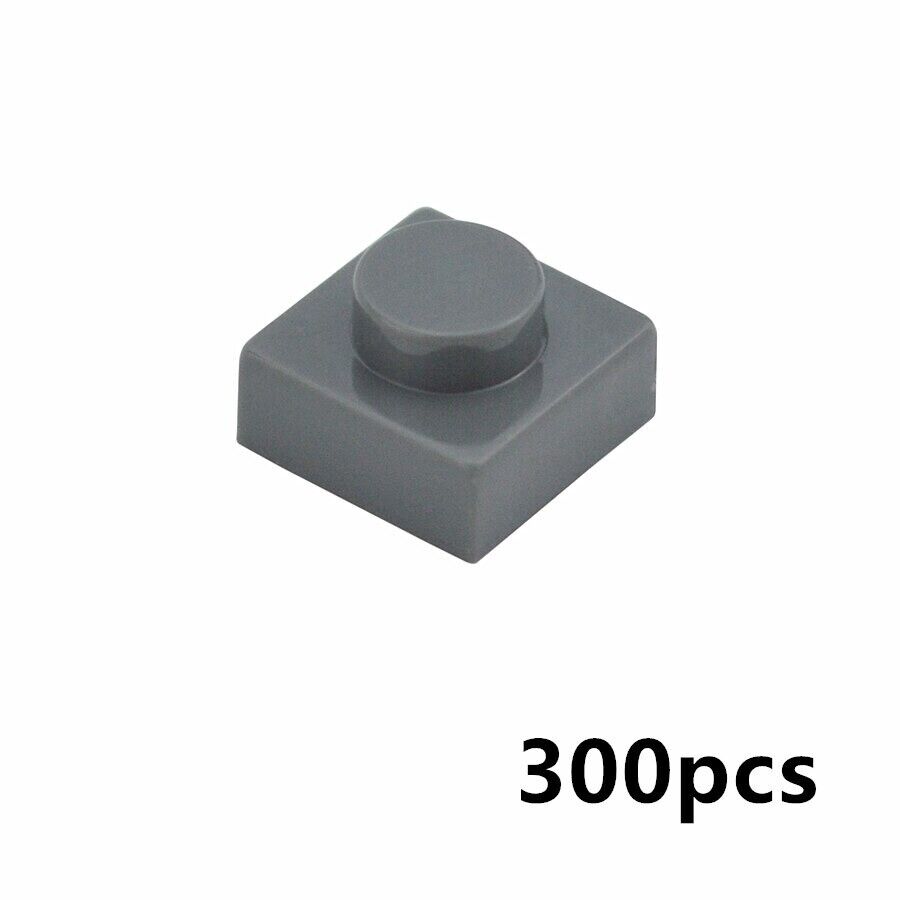 300pcs Thin 1x1 Dots 3024 DIY for Lego Kits Wall bricks Building Blocks Set - Bricks & Blocks - - The Drift Art Co.