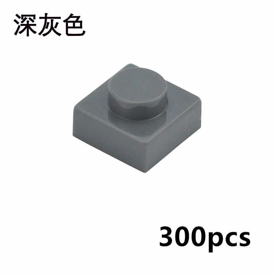 300pcs Thin 1x1 Dots 3024 DIY for Lego Kits Wall bricks Building Blocks Set - Bricks & Blocks - - The Drift Art Co.