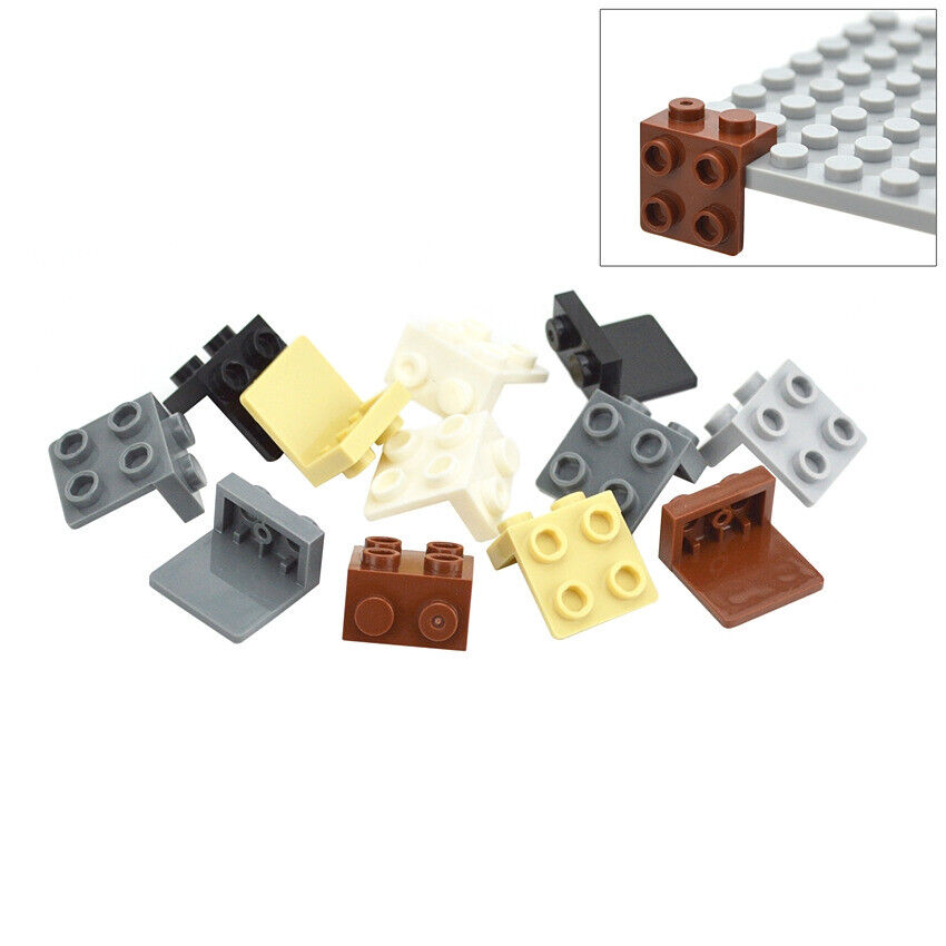 30pcs 1x2-2x2 Bracket 21712 44728 Educational Building Block Bricks Toy DIY - - The Drift Art Co.
