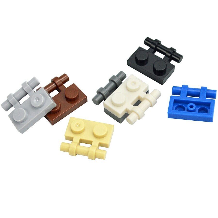 30pcs 2540 Mod 1x2 Plate w Handle for Lego Kits bricks Building Blocks Sets DIY - Bricks & Blocks - - The Drift Art Co.