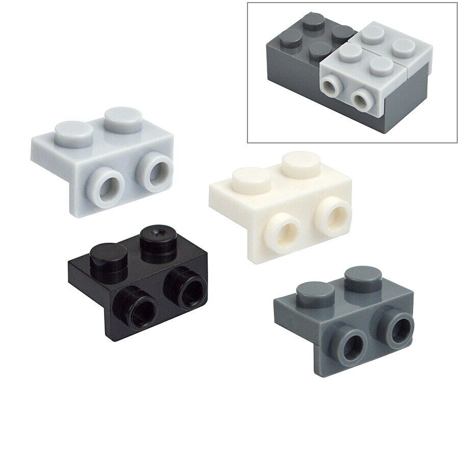 30pcs 99781 1x2 Modular Bracket Plate for Lego Kit brick Building Block Set DIY - Bricks & Blocks - - The Drift Art Co.