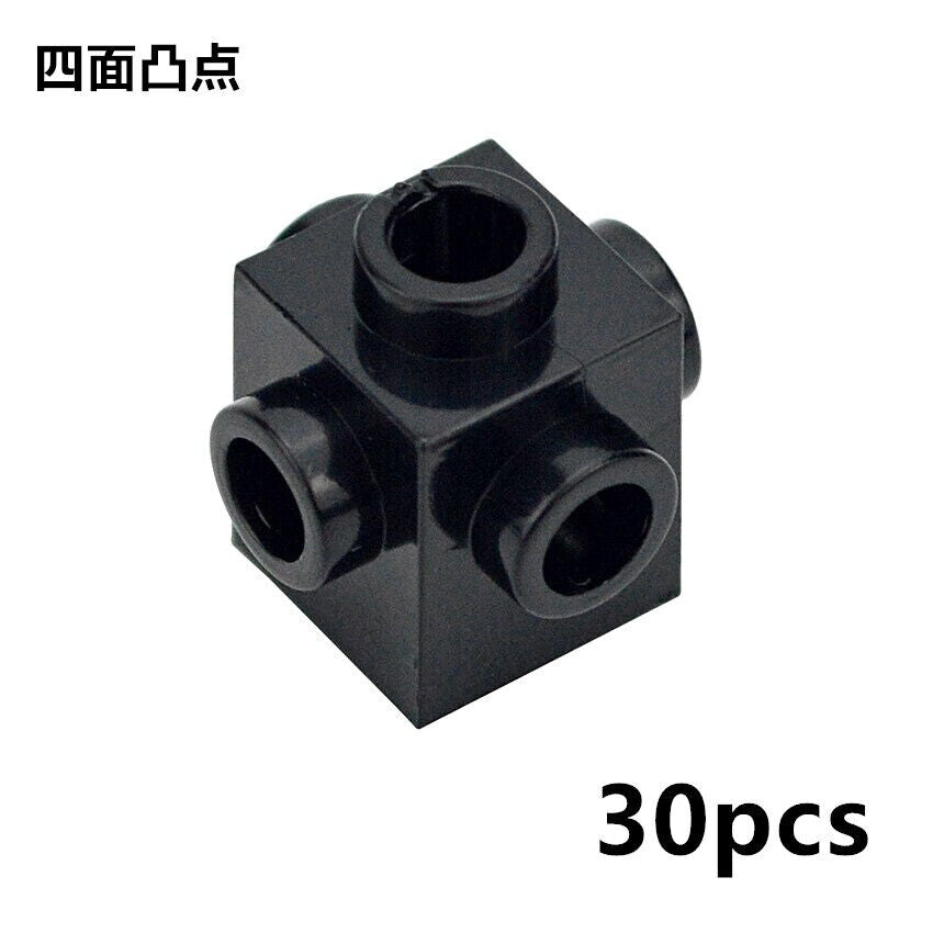 30pcs MOC Plate 4733 1x1 4 Sided Studs Educational Building Block Bricks Toy DIY - - The Drift Art Co.