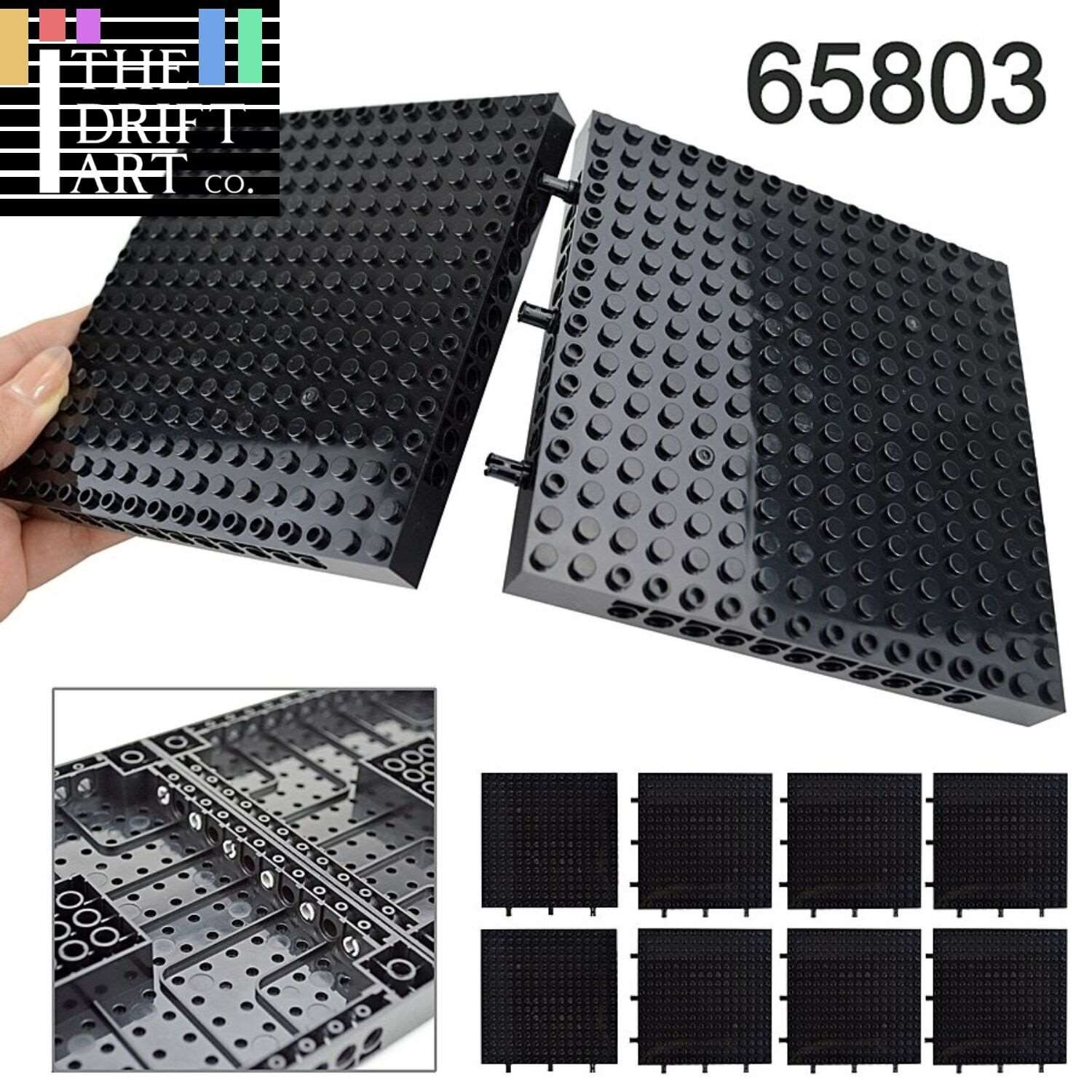 4/3 MOC Technic base plates Dots 65803 16x16 For LEGO Kits Building Blocks DIY | The Drift Art Co. 1