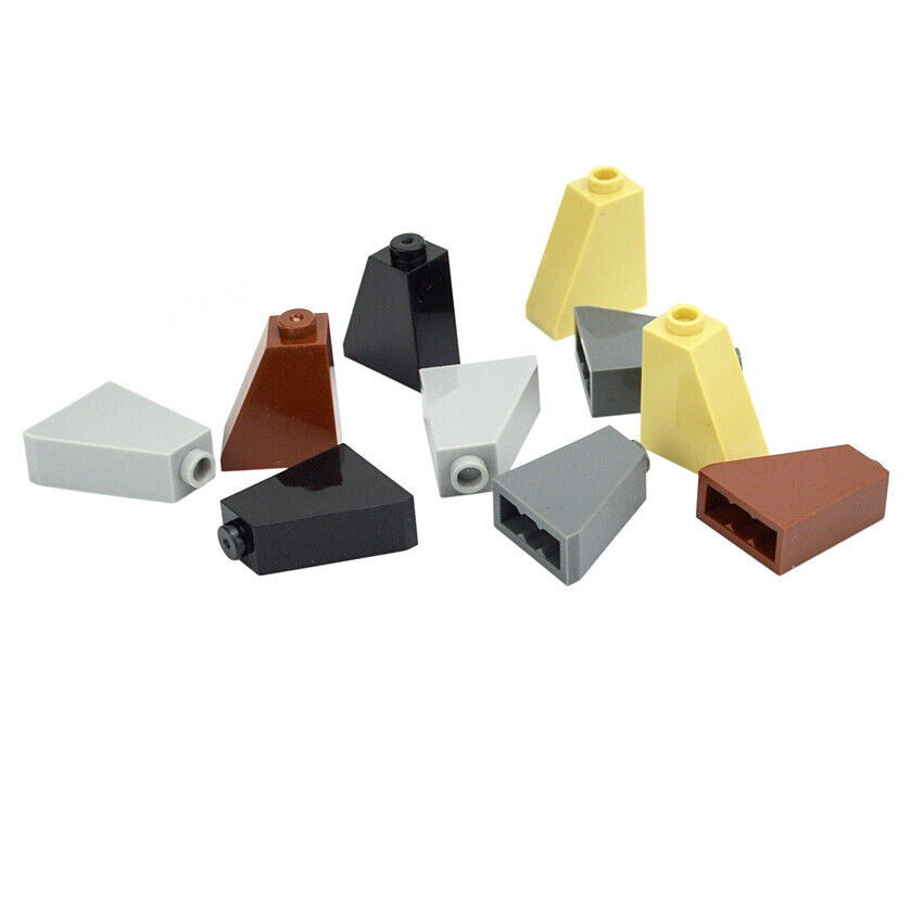 30pcs 60481 2x1x2 Brick Slope 65° Educational Building Block Bricks Toy DIY | The Drift Art Co. 7