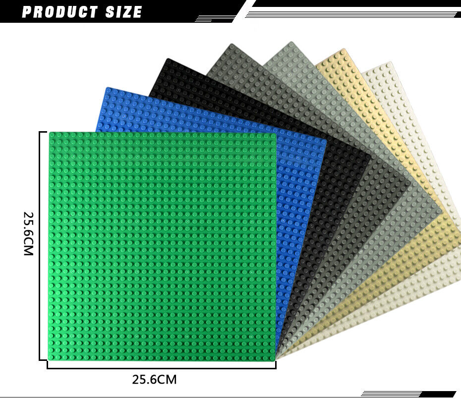 Building Blocks dots base plate DIY - Various Sizes - (16x32 16x16 & 32x32) | The Drift Art Co. 5