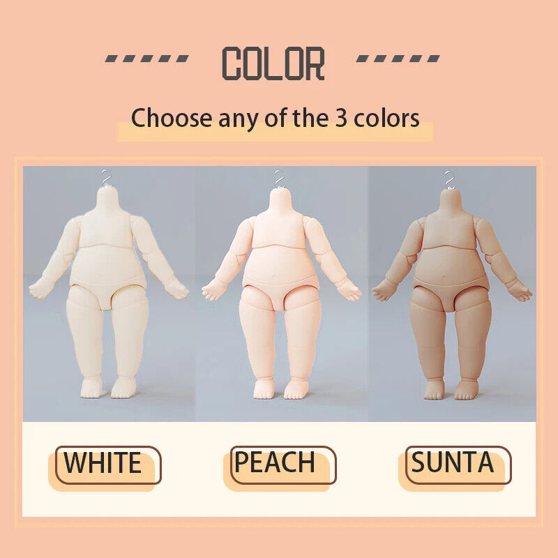 Body - big pear 1/6 S-hook YMY suitable For GSC Head BJD OB Toy Doll | The Drift Art Co. 3