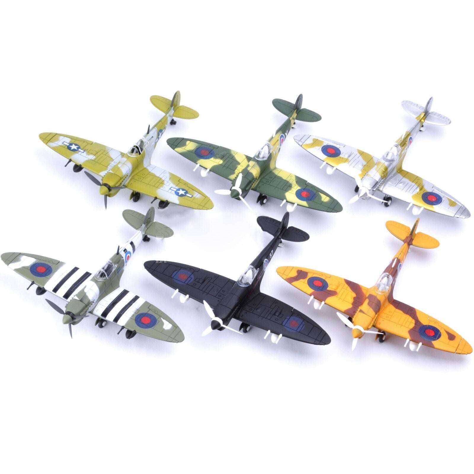 1pc 1/48 Scale World War Britain Spitfire Aircraft Plane Assembly Kit Model Toy | The Drift Art Co. 7