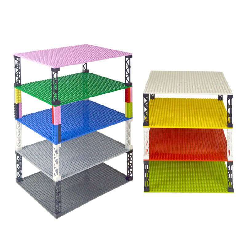 Building Blocks Dots base plates & Pillars DIY - Various Sizes - (16x32 & 32x32) | The Drift Art Co. 4