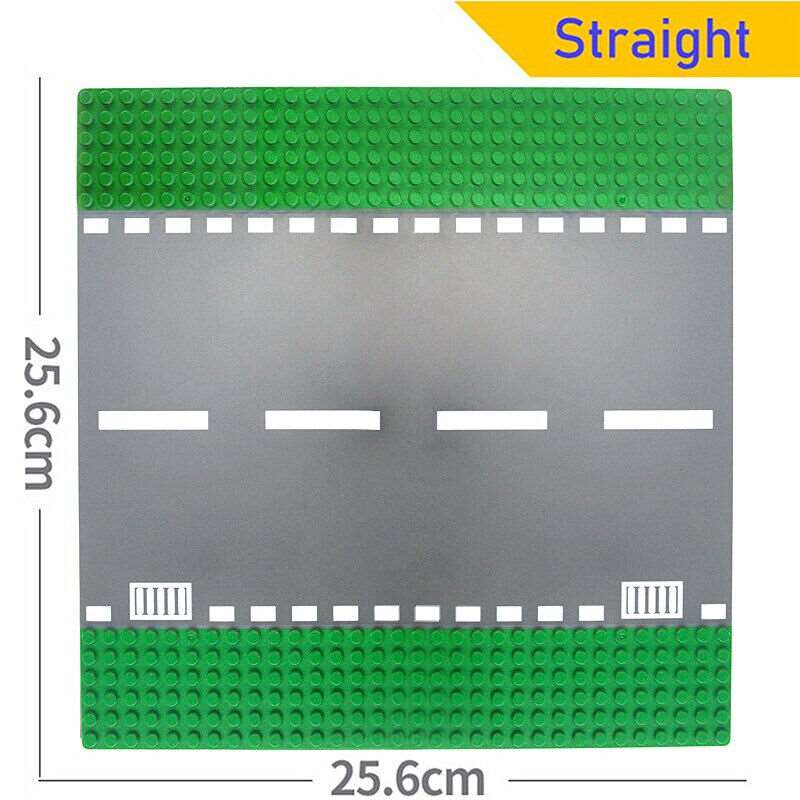 32x32 Dots Green City Street Baseplate Building Blocks Bricks Set DIY - 10 types - - The Drift Art Co.