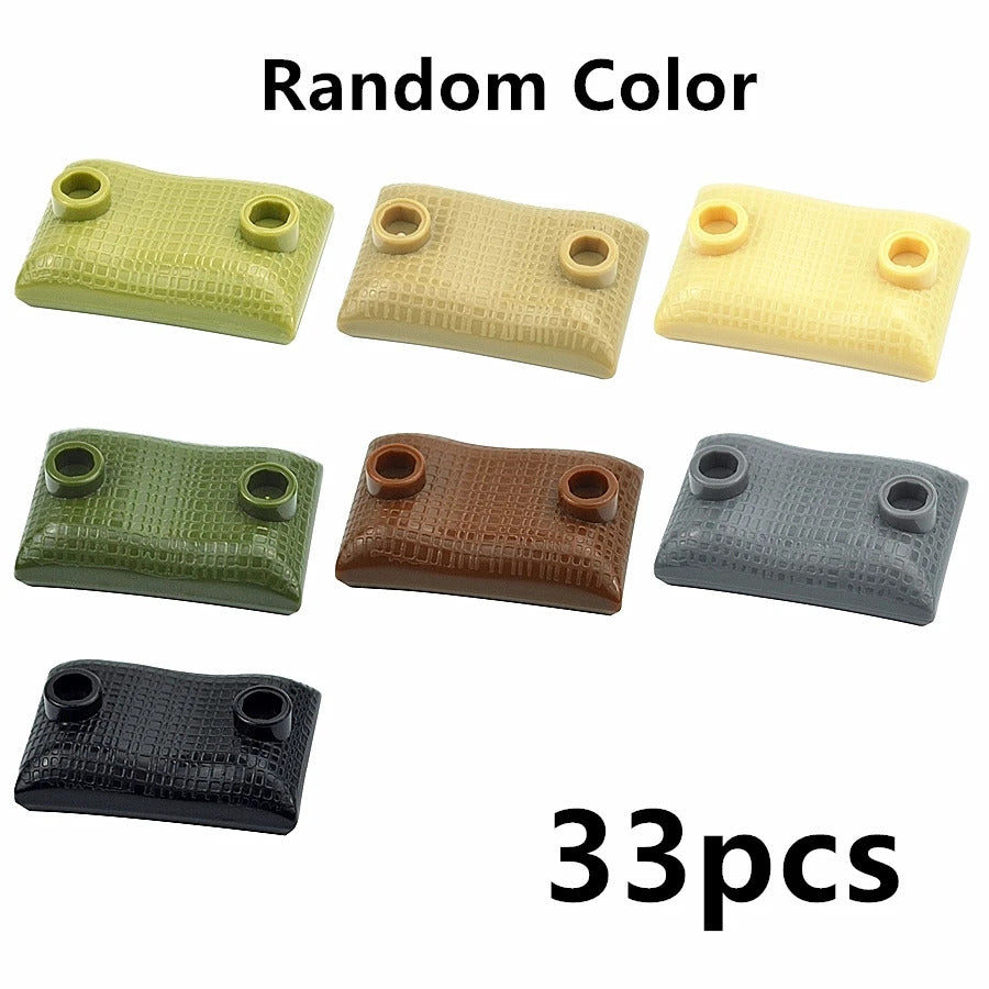 33pcs Sandbags War Swat Army WW2 Weapon Soldier Figures Building Blocks Toy DIY - Minifigure - - The Drift Art Co.