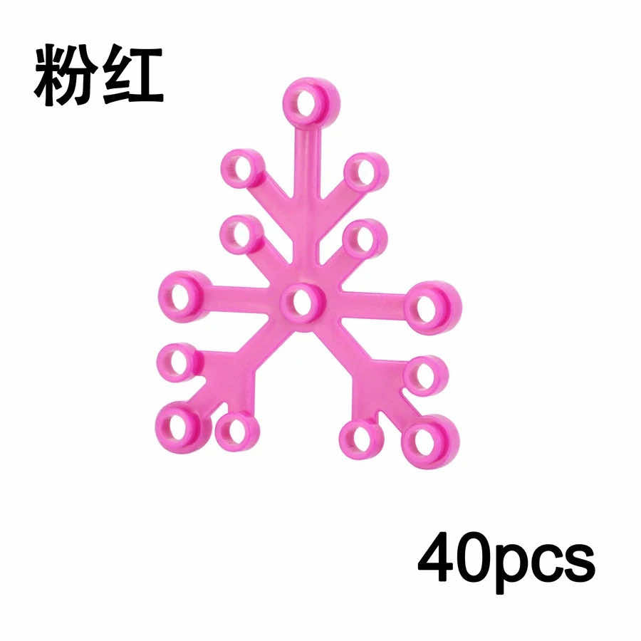 40pcs 6x5 Leaf 2417 City Parts for Lego Kit Plant Flower bricks Building Blocks - Bricks & Blocks - - The Drift Art Co.