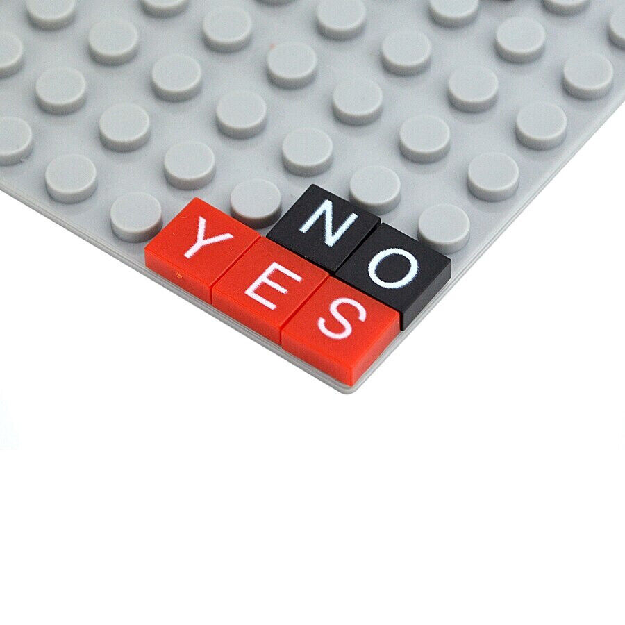 41pcs 3070 Tile 1x1 w Letter Number Print Alphabet Building Block Bricks Toy DIY - Bricks & Blocks - - The Drift Art Co.