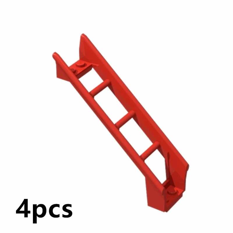 4pc Roller Coaster Rail Bow Slope w Shaft for Lego Kit Building Blocks Brick Set - - The Drift Art Co.