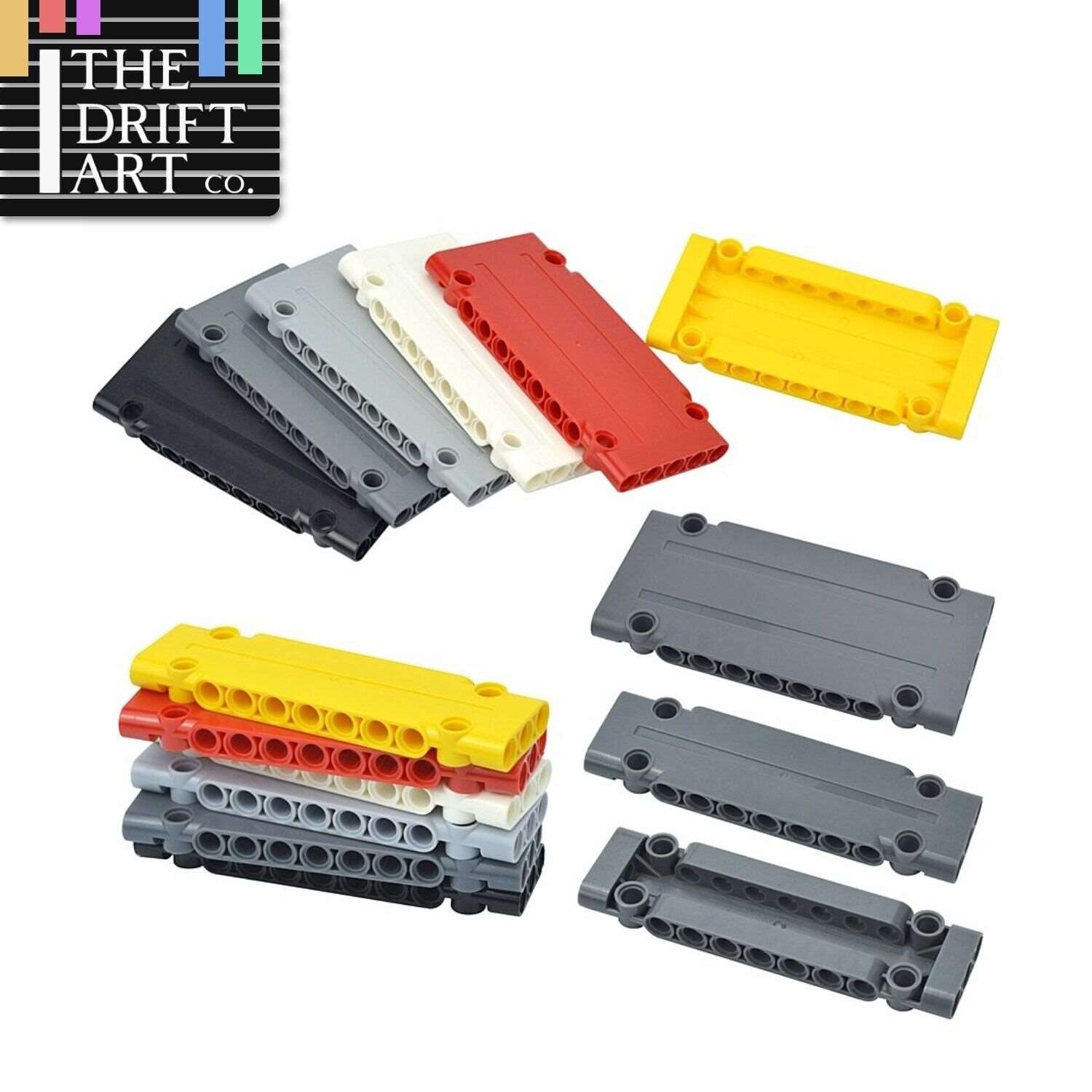 5x11x1 Technic Flat Panel Plate 64782 15458 MOC Building Blocks Brick Toy DIY - Minifigure - - The Drift Art Co.