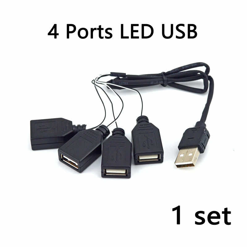 7 USB Ports For LED Light Kit 10220 Street Educational Building Blocks Brick Toy - Minifigure - - The Drift Art Co.