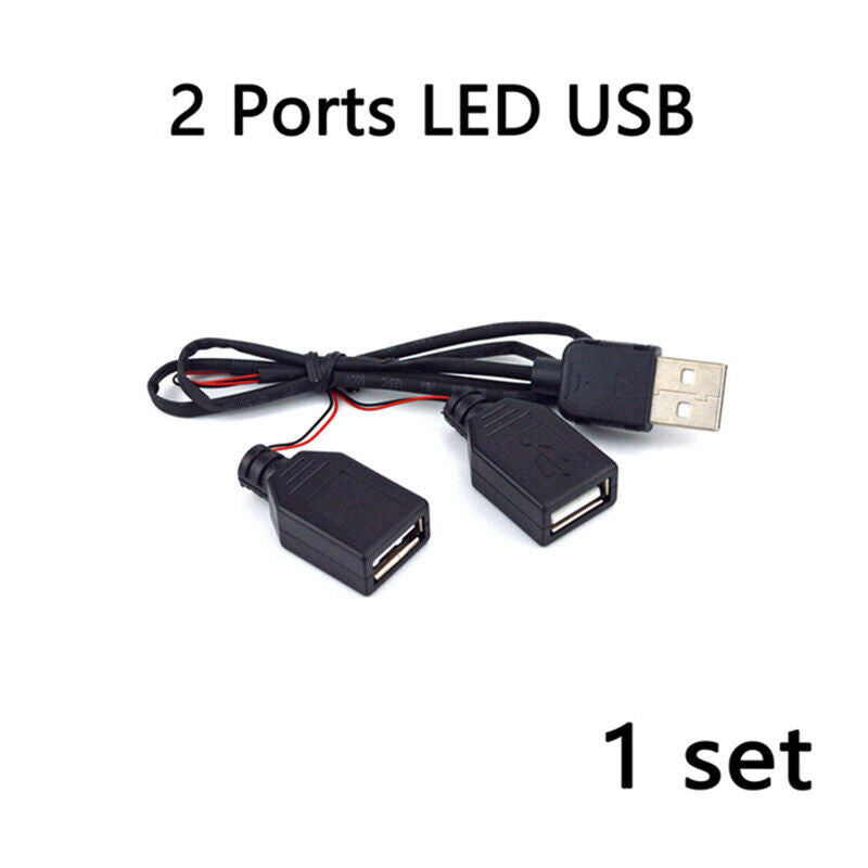 7 USB Ports For LED Light Kit 10220 Street Educational Building Blocks Brick Toy - Minifigure - - The Drift Art Co.