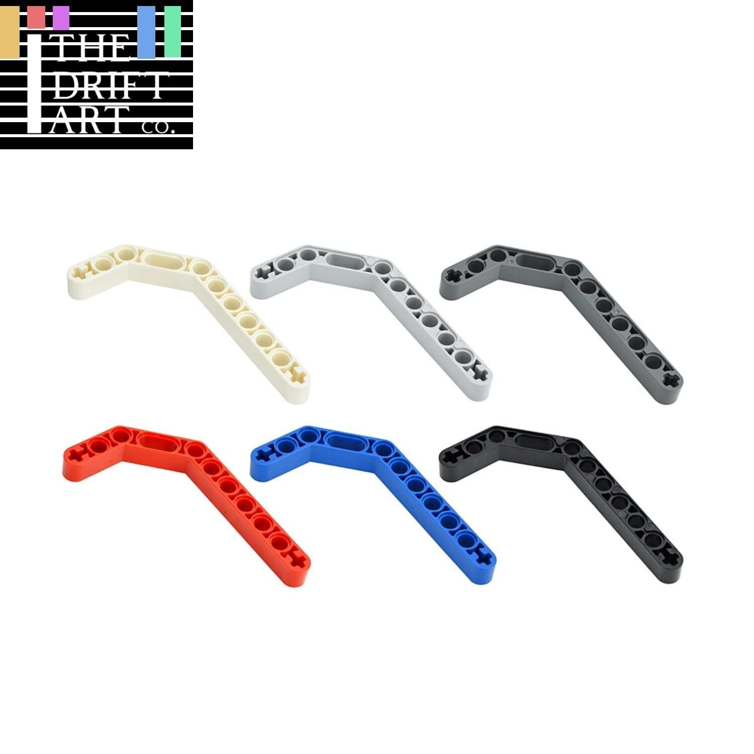 7x3 Double-bent Thick Beam Liftarm 32009 Parts for Lego Kit Building Block Sets - Bricks & Blocks - - The Drift Art Co.