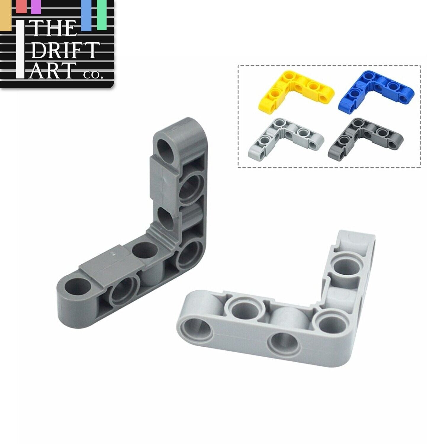 8pcs 4x4 right angle beam Connector Technic for Lego Kit Building Blocks Set DIY - Bricks & Blocks - - The Drift Art Co.