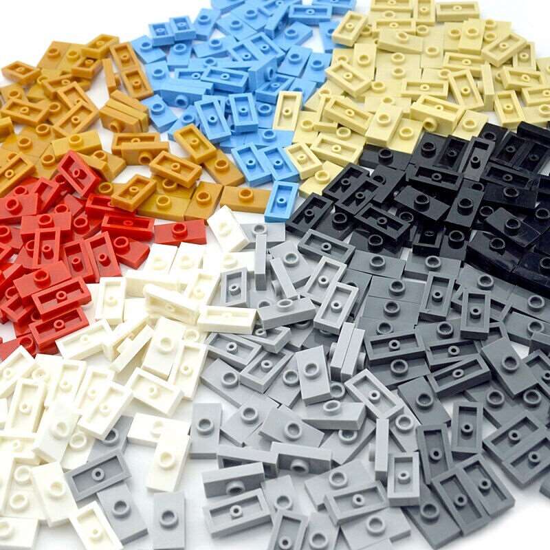90 150pcs Convex Seat 1x2 2x2 87580 Building Blocks Bricks Toy DIY - Many colors - - The Drift Art Co.