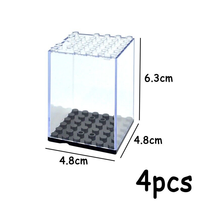 Acrylic Dustproof Box Display Cabinet Part for Lego Sets Building Block Sets DIY - Bricks & Blocks - - The Drift Art Co.