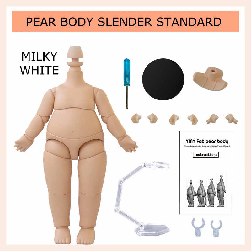 Body - Animal pear w Tail YMY suitable For GSC Head BJD OB 11 Toy Doll - - The Drift Art Co.