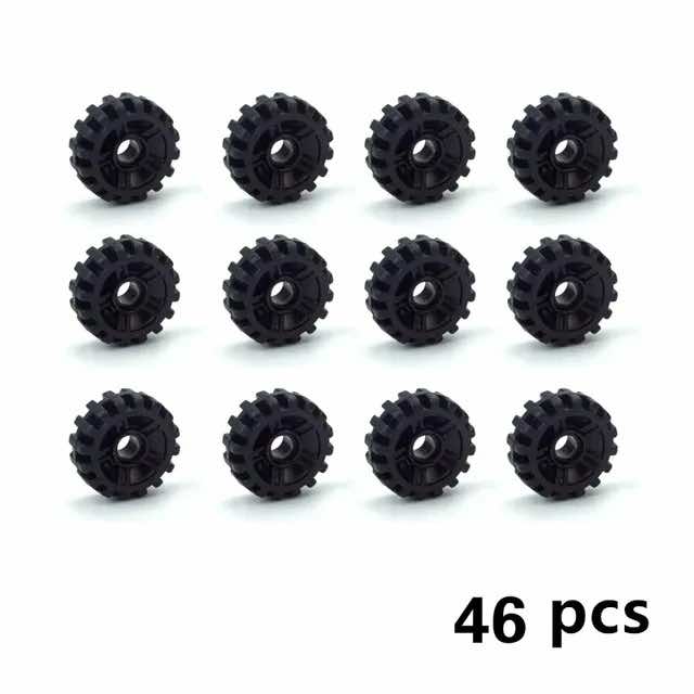 Cars Wheel Shaft Plate City Classic Racing for Lego Kit Building Blocks Set DIY - LEGO (R) Complete Sets & Packs - - The Drift Art Co.