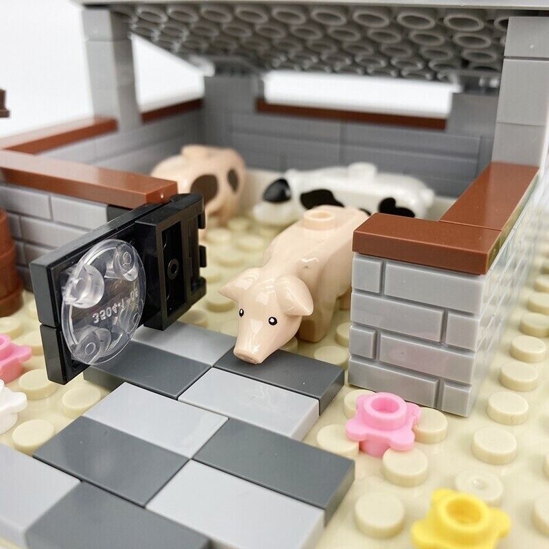 Chicken kennel Pigpen Animal Garden Plant for Lego Sets Building Blocks Sets DIY - Bricks & Blocks - - The Drift Art Co.