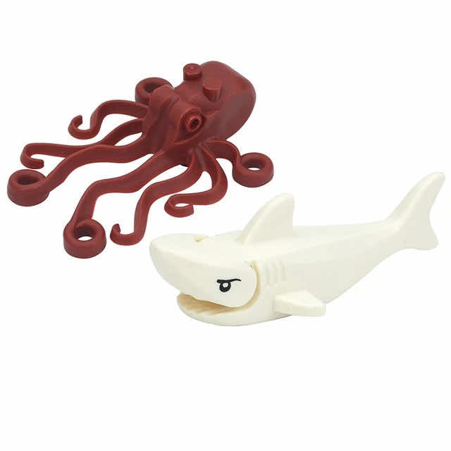 City Animals Zoo Dinosaur Shark Cat Dog Turtle for LEGO Building Blocks Sets DIY - Animal - - The Drift Art Co.