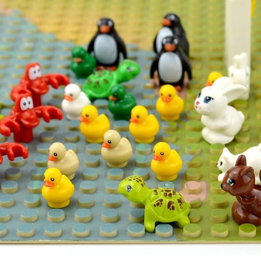City Animals Zoo Dinosaur Shark Cat Dog Turtle for LEGO Building Blocks Sets DIY - - The Drift Art Co.