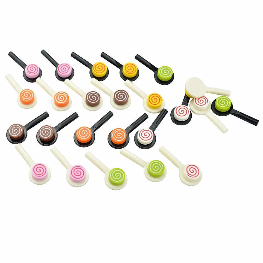 City Food Hamburger Fries Cake Chocolate Pizza for Lego Building Blocks Set DIY - LEGO (R) Bricks, Pieces & Parts - - The Drift Art Co.