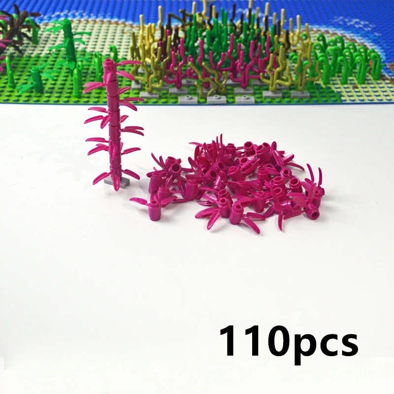 City Parts for LEGO Kits Seaweed grass Bush Leaf base bricks Building Blocks DIY - LEGO (R) Bricks, Pieces & Parts - - The Drift Art Co.