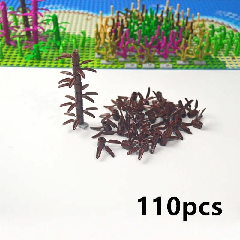 City Parts for LEGO Kits Seaweed grass Bush Leaf base bricks Building Blocks DIY - - The Drift Art Co.